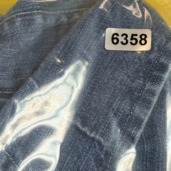 Ralph Lauren Classic Fit Denim Button Down Shirt flesh pony Blue Long Sleeve M - Picture 8 of 8